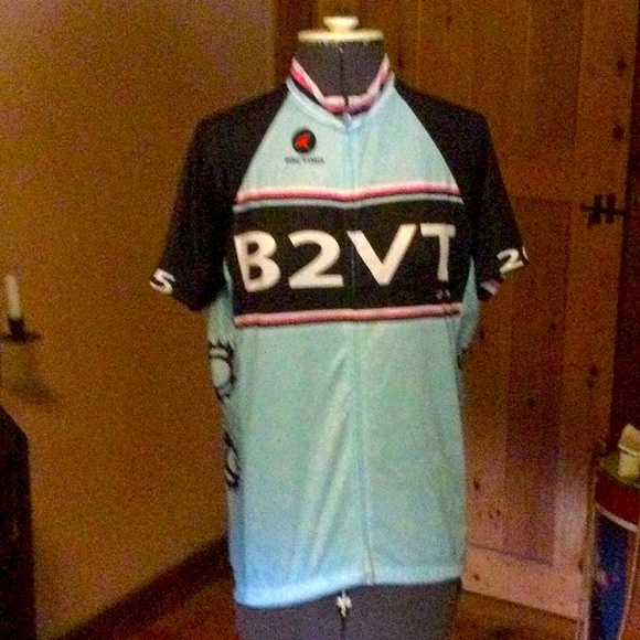 Pactimo B2VT (Harpoon Brewery to Brewery) Cycling Jersey Mens L - Picture 1 of 9